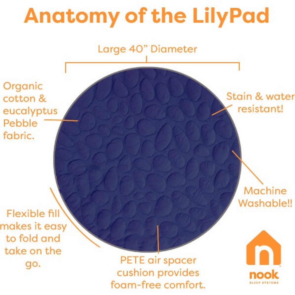 Nook LilyPad Playmat Pacific Blue